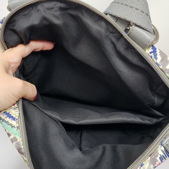 Sakroots Loyola Convertible Backpack Adjustable Straps Multi Pocket Bag - Picture 9 of 11